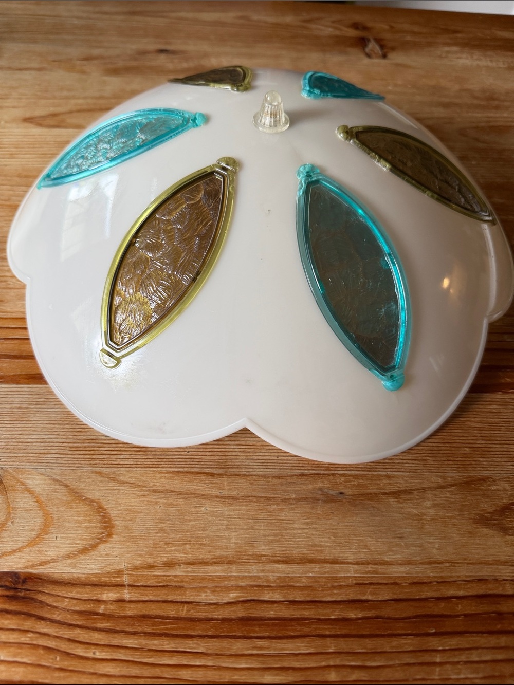 Vintage MCM Scalloped Light Shade